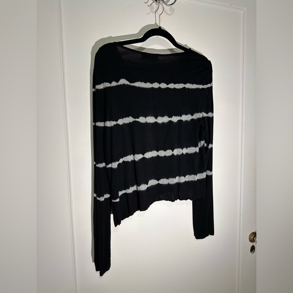 Area black & silver long-sleeve T-shirt - size M - Picture 4 of 6